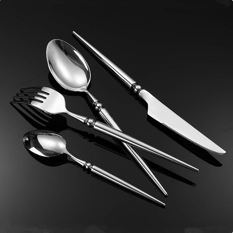 Vivian Silver Cutlery Set – Elegant Design