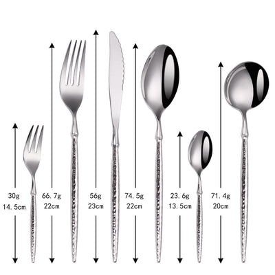 Siv Silver Luxury Cutlery Set