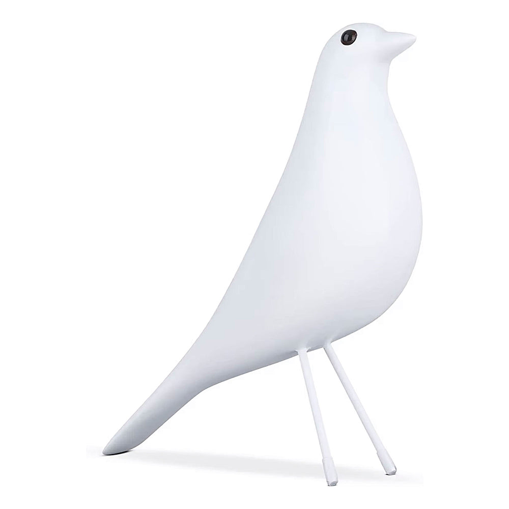 Scandi House Bird – Nordic Decorative Figurine in Black or White