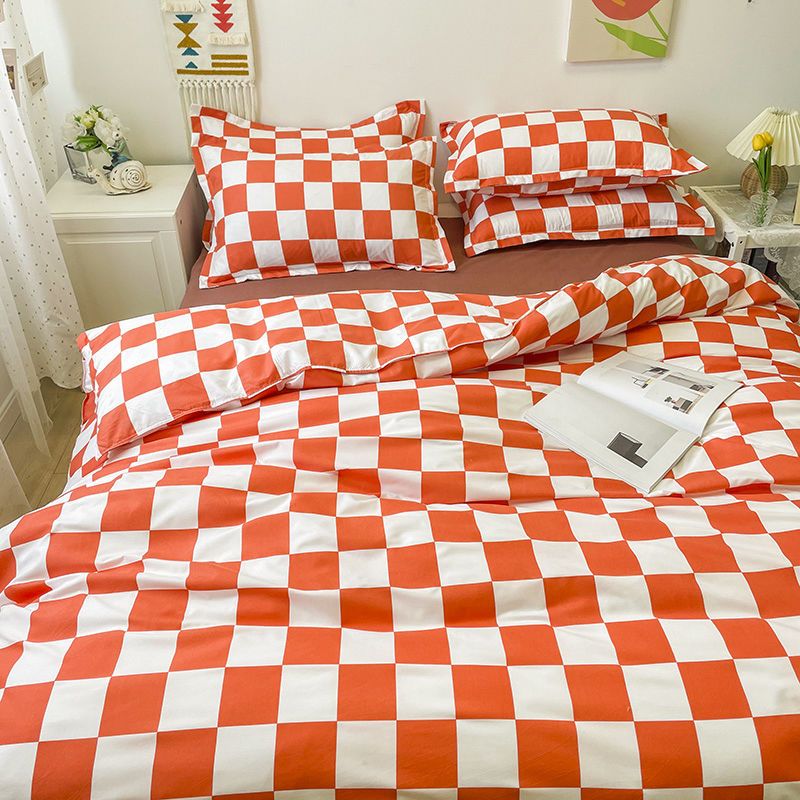 Abstract Chequerboard Single Bedding Set