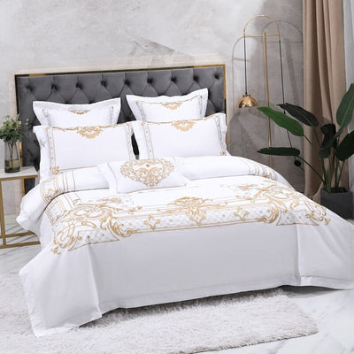 Regal Crest Duvet Cover Set (Egyptian Cotton, 1000 TC)