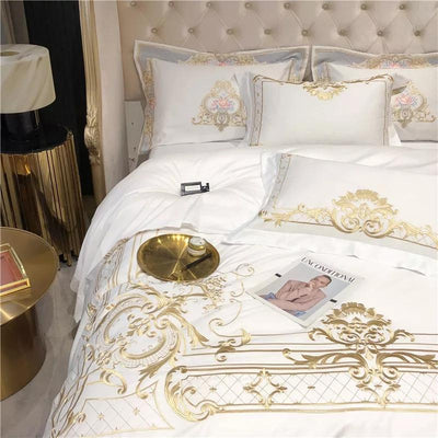 Regal Crest Duvet Cover Set (Egyptian Cotton, 1000 TC)