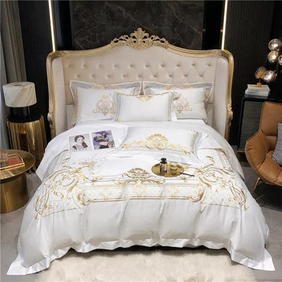 Regal Crest Duvet Cover Set (Egyptian Cotton, 1000 TC)