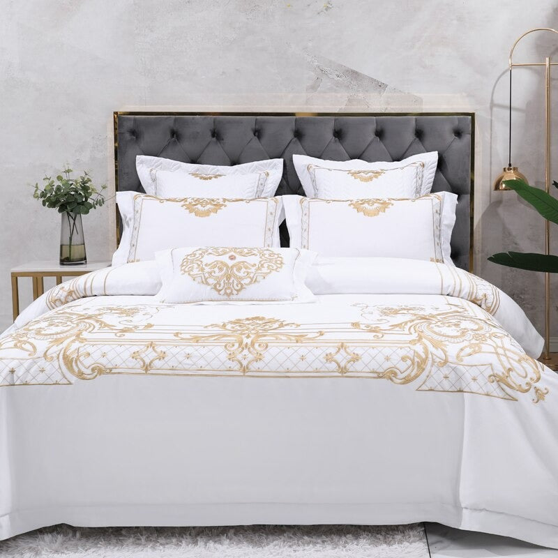 Regal Crest Duvet Cover Set (Egyptian Cotton, 1000 TC)