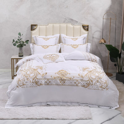 Regal Crest Duvet Cover Set (Egyptian Cotton, 1000 TC)
