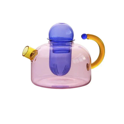 GlowHarmony Luxury Translucent Kettle and Mug Set