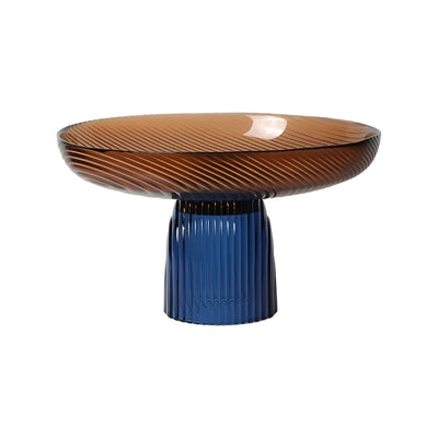 Elegant Crystal Glass Fruit Bowl for Stylish Home Decor