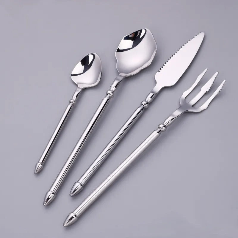 Classic Polished Stainless Steel Cutlery Set