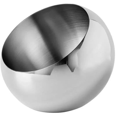 Elegant Stainless Steel Fruit Bowl - Modern Eco-Friendly Design