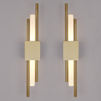 Sleek Modern Glass Wall Lamp