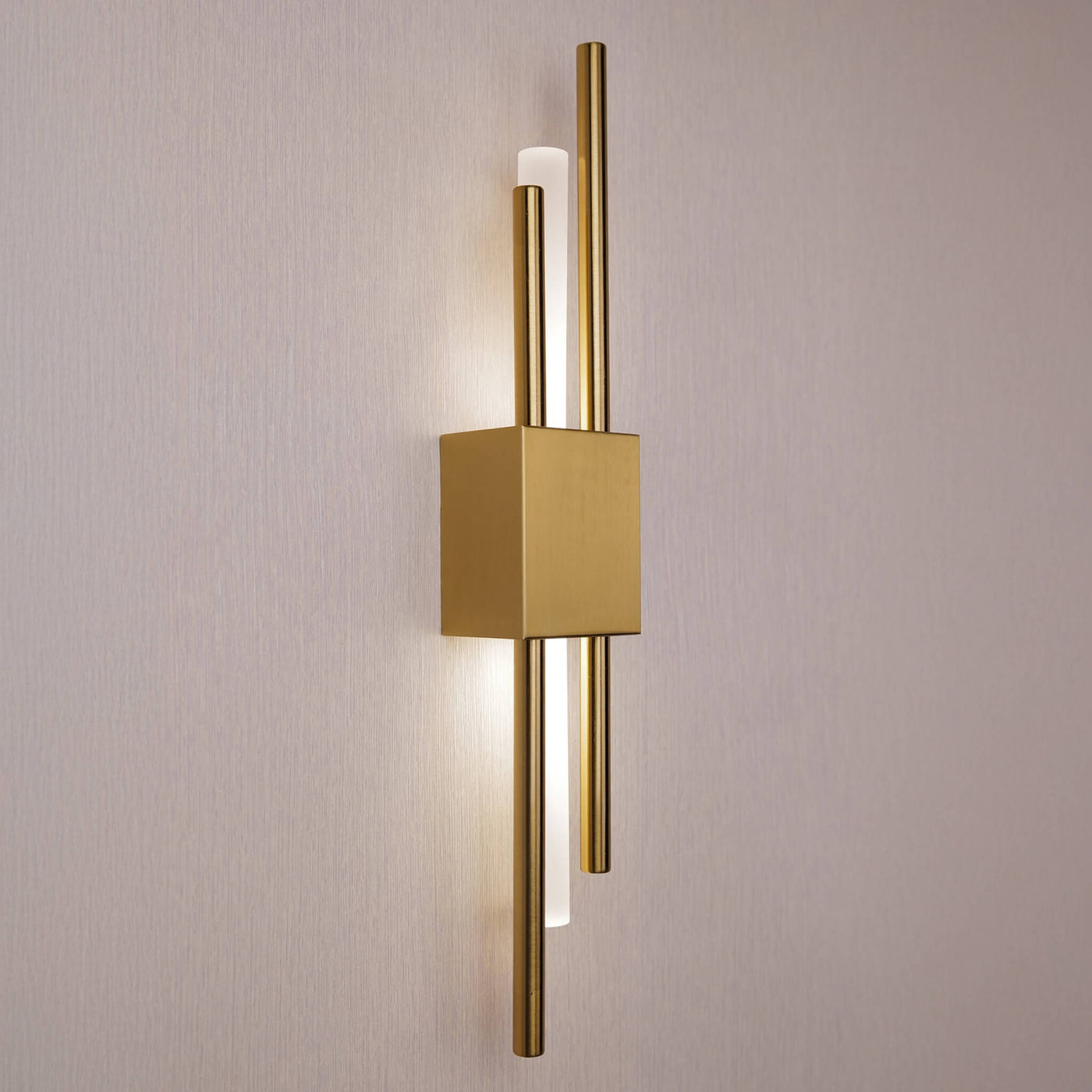 Sleek Modern Glass Wall Lamp