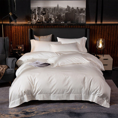 Hotel Lux 600 TC Egyptian Cotton Duvet Cover Set