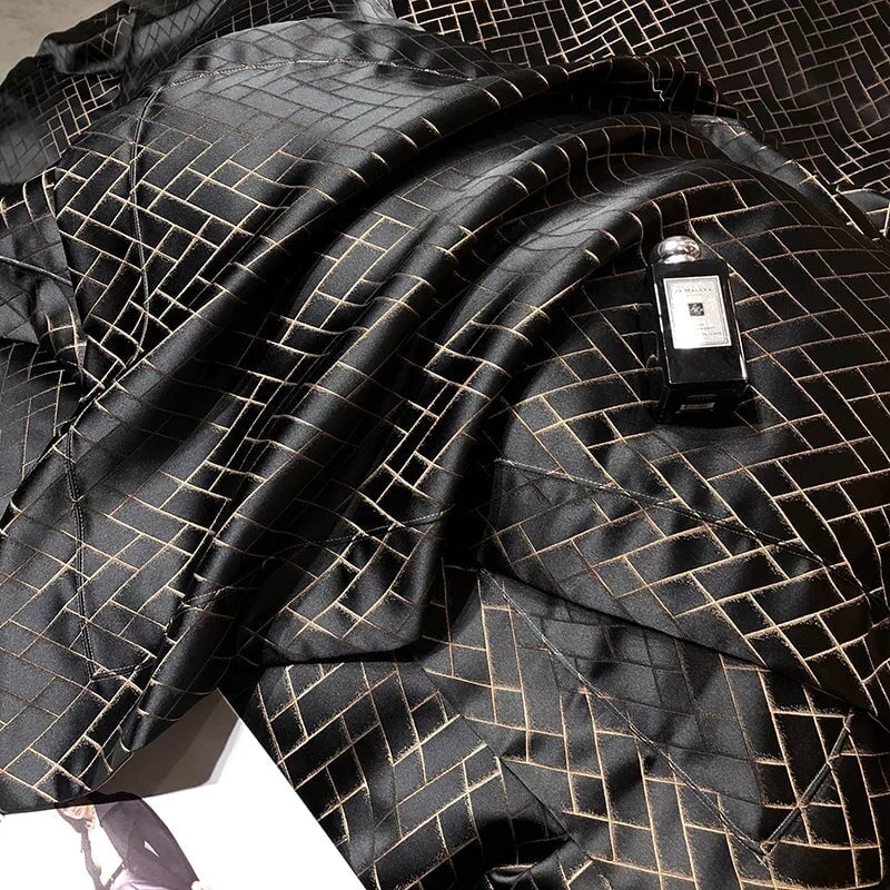 Noir Jasmine Black Pillowcase (Set of 2)