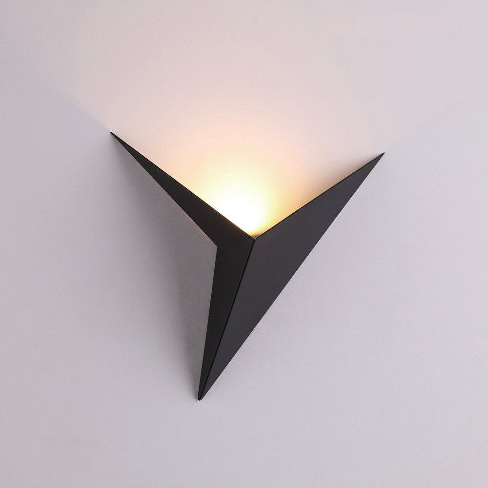 Metal Star Wall Bedside Lamp with Touch Control and 8 Colors