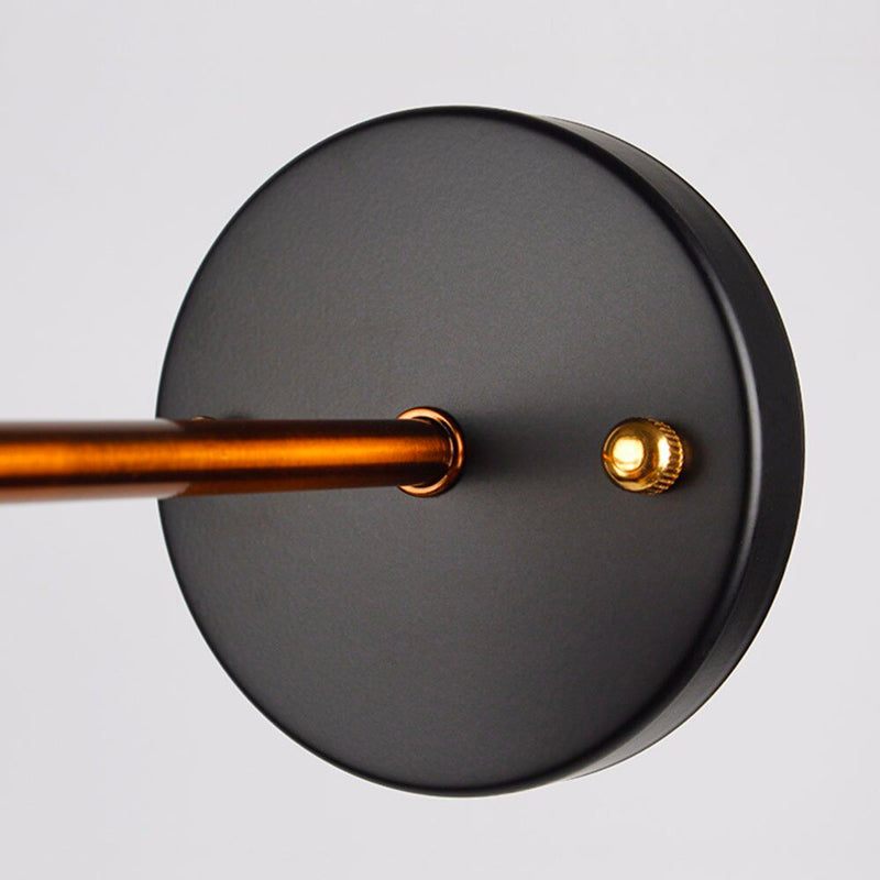 Edison Industrial Wall Bedside Lamp with Adjustable Metal Base