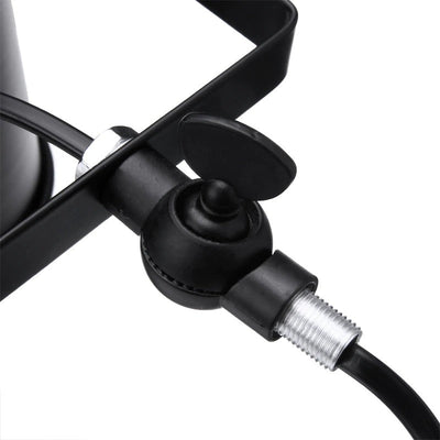 Vintage Industrial Wall Bedside Lamp with Metal Structure