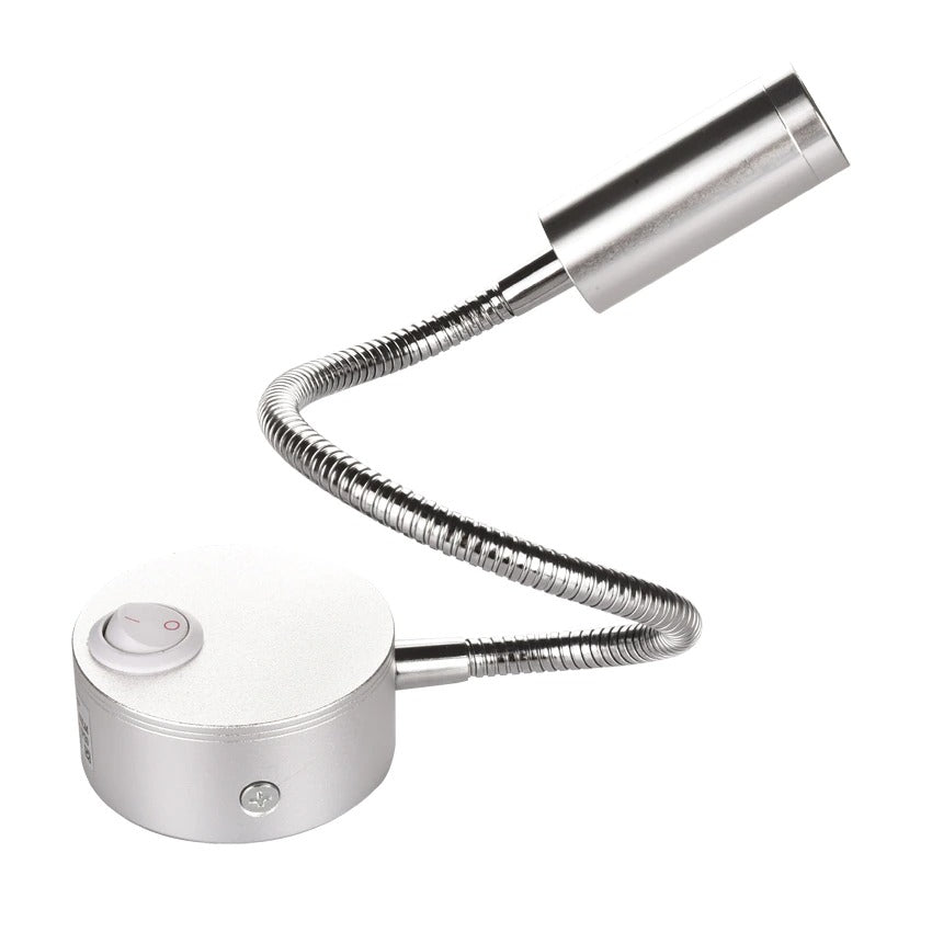 Directional LED Wall Bedside Lamp with Flexible Arm