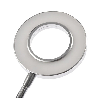 Round LED Wall Bedside Lamp with Flexible Design and Soft Light