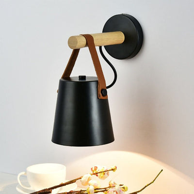 Scandinavian Wall Bedside Lamp Retro Touch-Sensitive Design
