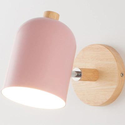 Nordic Style Wall Bedside Lamp with Touch Sensor LED
