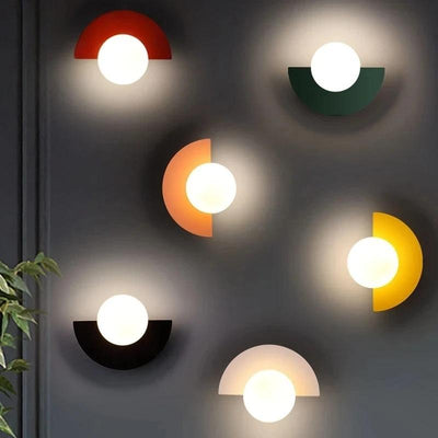 Nordic Semicircle Wall Lamp