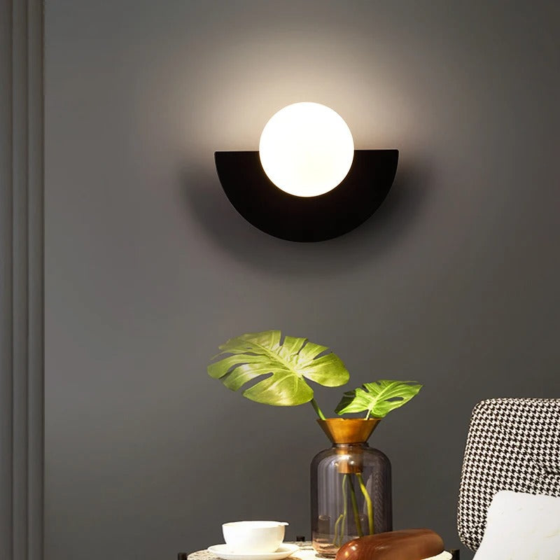 Nordic Semicircle Wall Lamp
