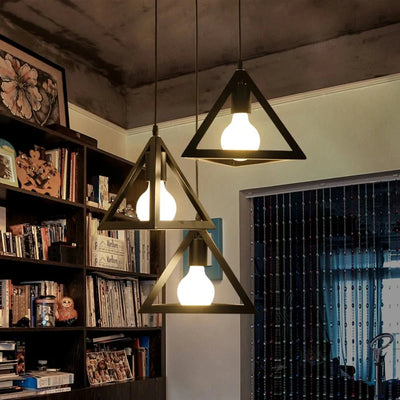 Minimalist Triangular Pendant Light