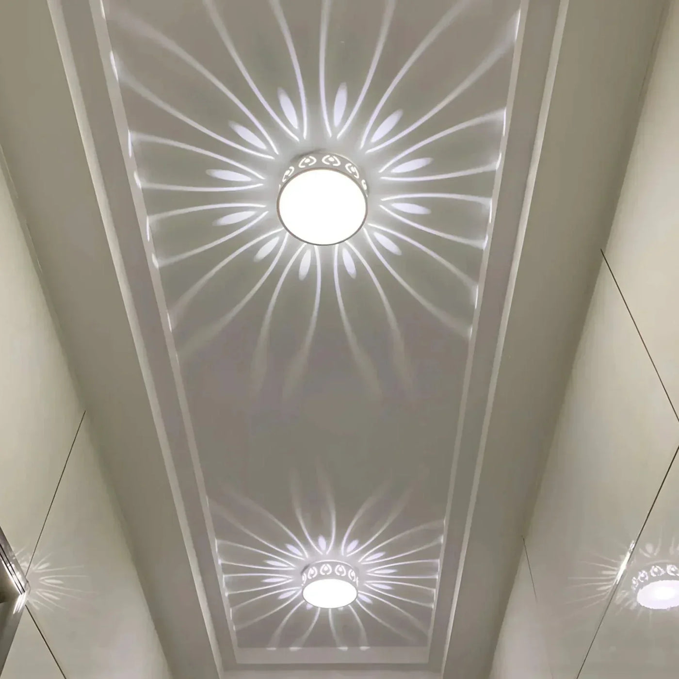 Elegant Ceiling Light – Warm or Cool White