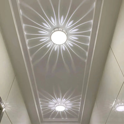 Elegant Ceiling Light – Warm or Cool White