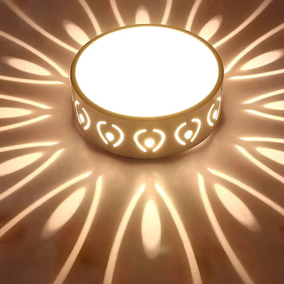 Elegant Ceiling Light – Warm or Cool White