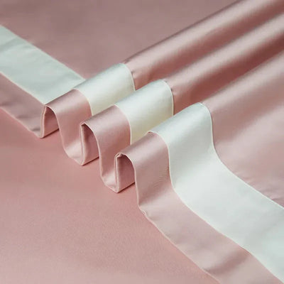 One-Line Duvet Cover Set – 1200 TC Egyptian Cotton with Elegant Border Detail