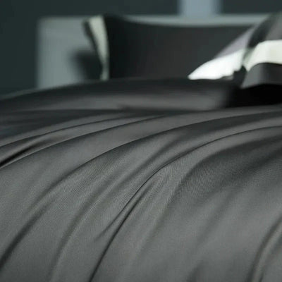 One-Line Duvet Cover Set – 1200 TC Egyptian Cotton with Elegant Border Detail