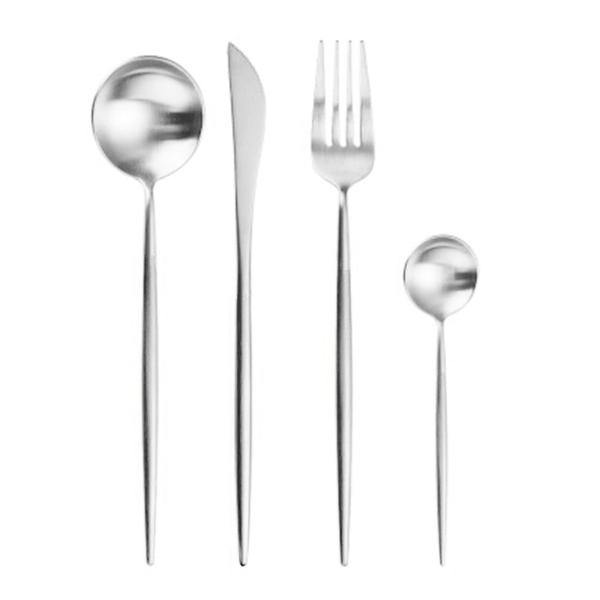 Silver Stainless Steel Cutlery Set