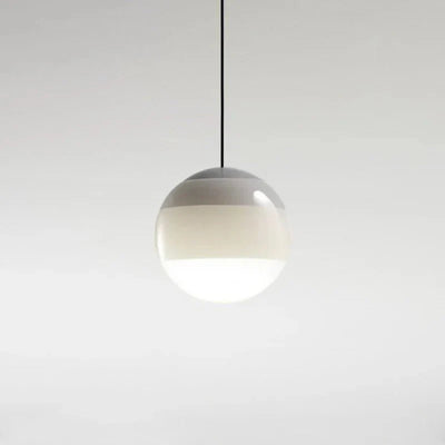Seven Colour Gradient Glass Pendant Light